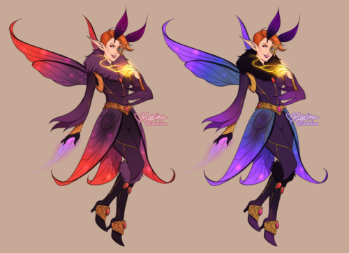 faebelina:You knew it was coming! Dark faerie Moira to join the other Overwatch faeries :  ) I am re