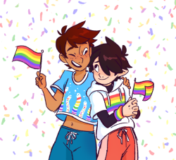 typical-ingrid:  Pride Month may be over but that doesn’t mean you should stop celebrating who you are! I hope everyone had a lovely Pride Month, remember that you are loved. 🌈🌈🌈