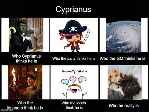 Making the Most Important memes for Cyprianus.