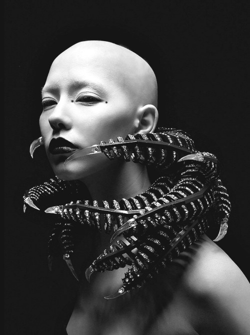 evan-knoblauch:  ALEXANDER McQUEEN X SWAROVSKI PROJECT Dennis Song Jewelry