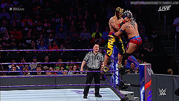 wrestlingsmarkmatty:  Kalisto vs. Lince Dorado @ 205 Live #63First Round Match in Crusierweight Championship Tournament3.5/5 (*** ½)