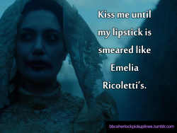 â€œKiss me until my lipstick is smeared