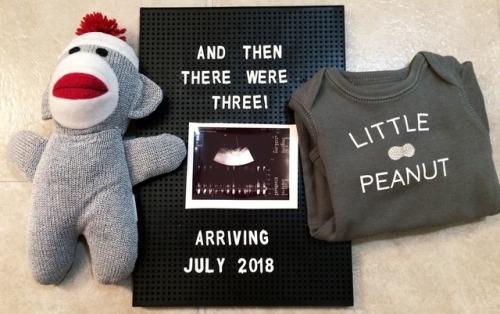 Can’t wait for our little peanut :) 
