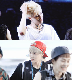 jonginssoo:  blonde jongin during growl era requested by bella ♡ 