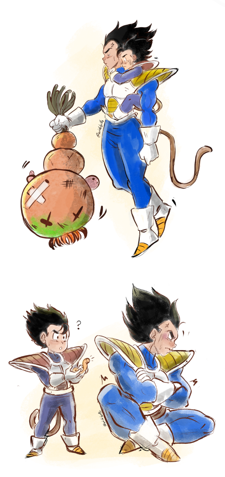 A volta de tarble irmão do vegeta 