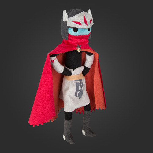 welovefinetees:  The Hyper Light Drifter plush is available for pre-order now! As a celebration of the Kickstarter backers he is 15% off until 4/14/16! Get your very own Drifter here: http://www.welovefine.com/feature/the-drifter.html 