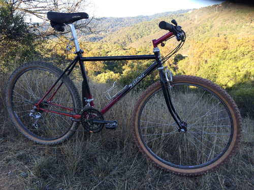 vintagemtb: 1986 Salsa Custom (Scoboni), Fillet Brazed by Ross Shafer w/ matching fillet brazed Sal