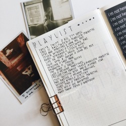 Istudyalone:  My (Still-Growing) Playlist For October  And A Little Halloween-Y Spread