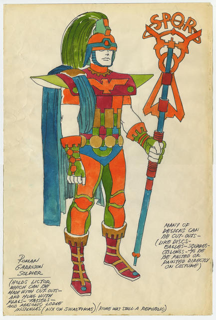 pizza-party: postcardsfromspace:  xcyclopswasrightx:  So get this, Jack Kirby provided the costume d