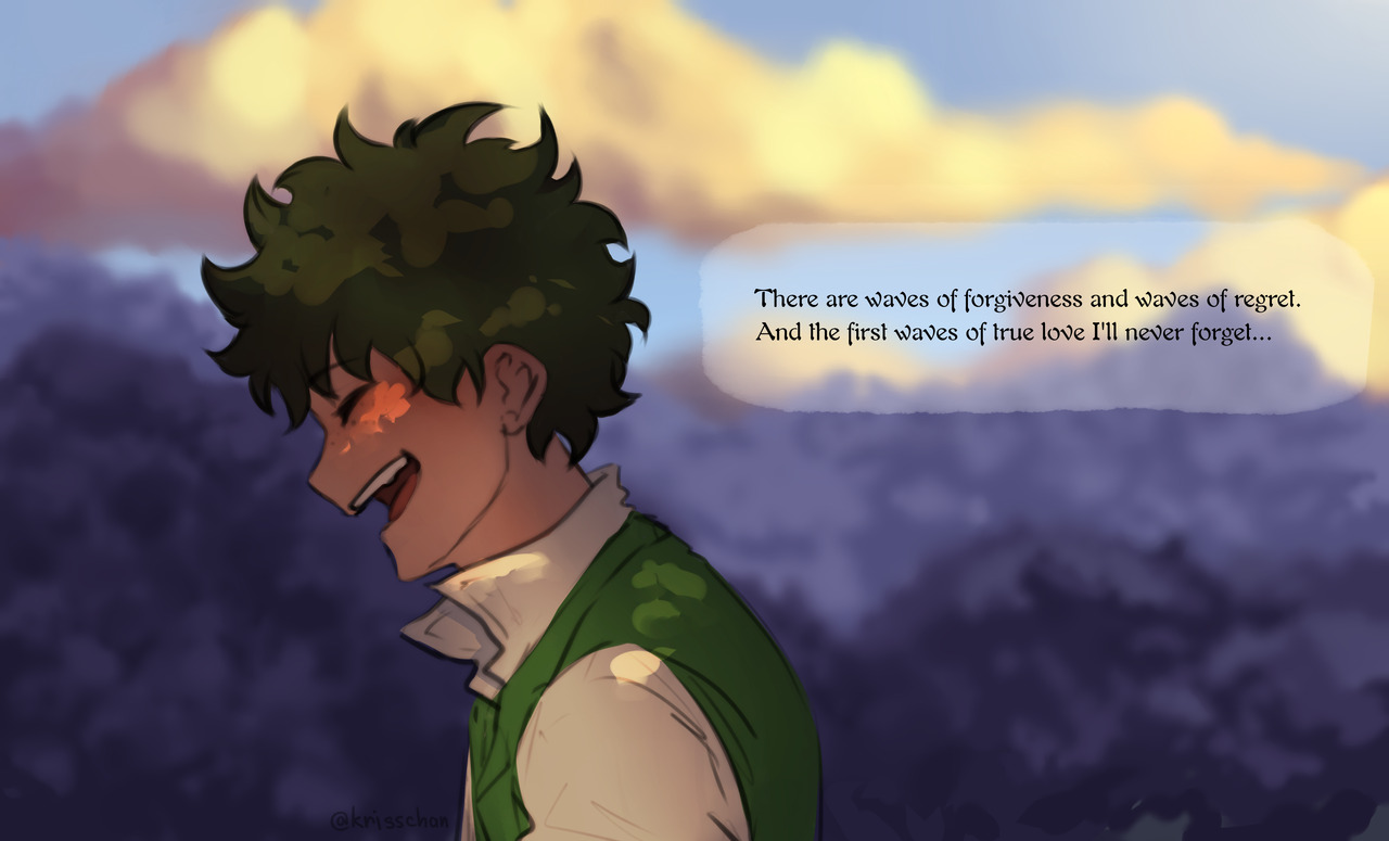 kawaiikrisschan:    Background text from song which inspired me to draw it: “Secret