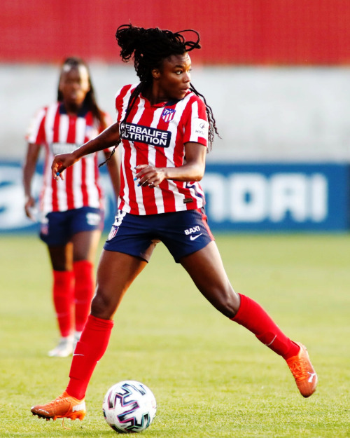 Ludmila da Silva of Atlético Madrid during Primera Iberdrola match between Atlético Madrid and EDF L