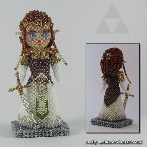 Bead doll: Zelda (Twilight Princess) I&rsquo;ve got another Zelda doll today, this time from Twiligh