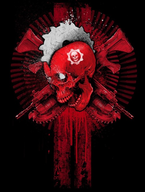 Gears of War art by Godmachine porn pictures