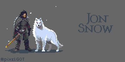 pixalry:  Game Of Thrones Pixel Art Part 2 - Created by Czarek Łuczyński You