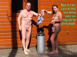 nudeworldorder:  Photo and caption submitted by glib24.