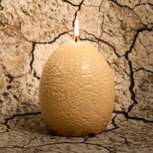 Porn photo mymodernmet:  Dinosaur Egg Candle Melts to