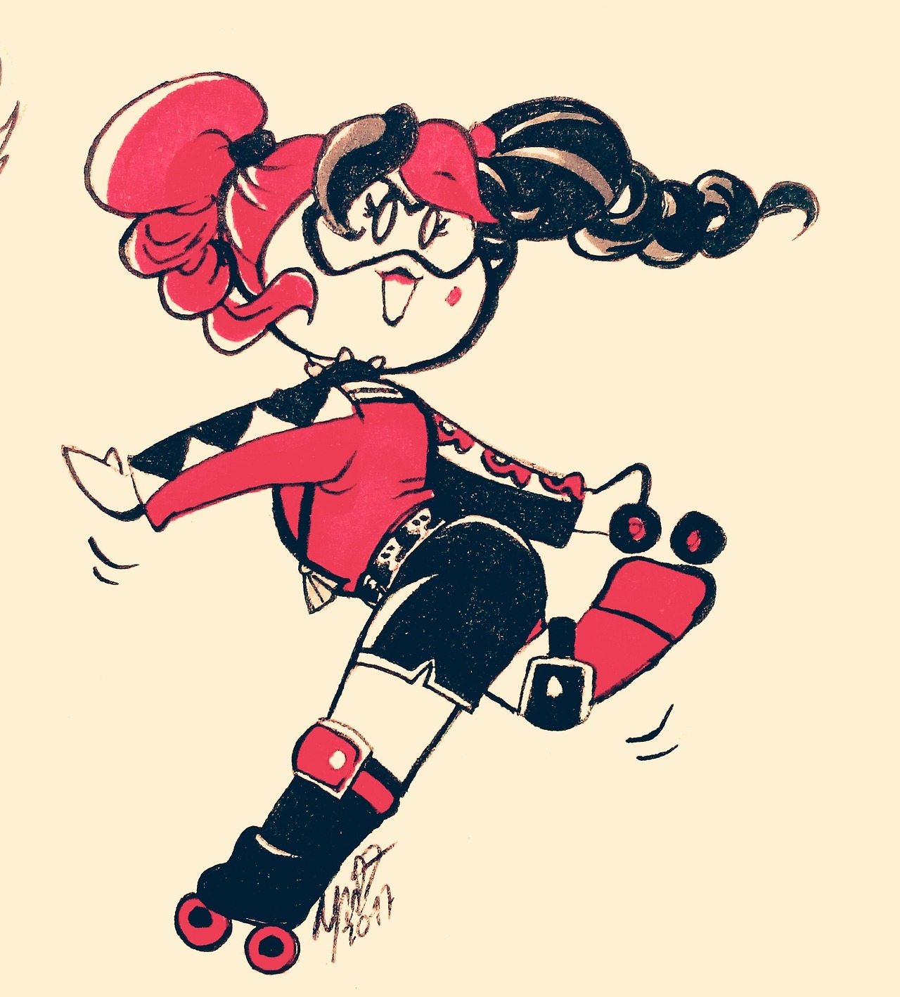 danigami:She’s just  so much fun  to draw