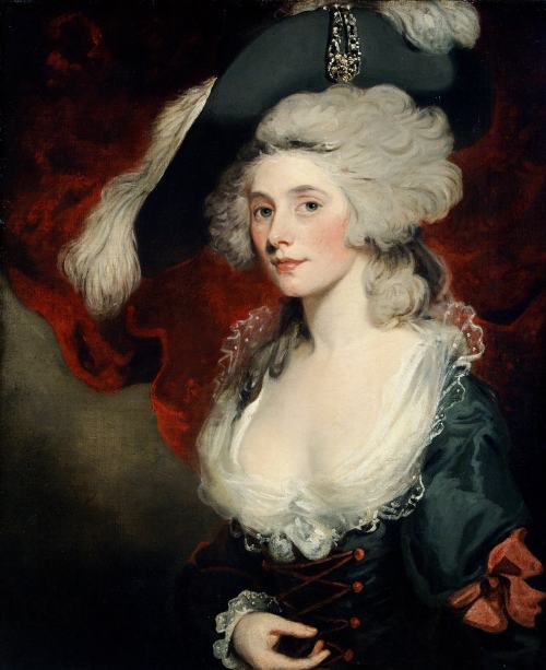 peaceinthestorm:Attributed to John Hoppner (1758-1810, British) ~ Mrs Mary Robinson (1758–1800