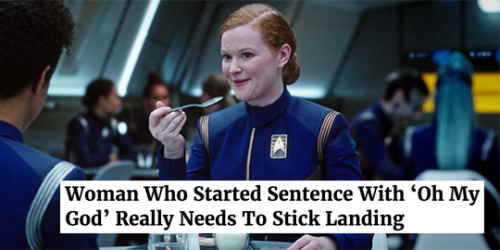 spaceboos:Star Trek: Discovery + The Onion headlines (1/?)