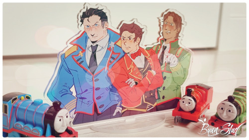 Strike Trio! As An Acrylic Stand!