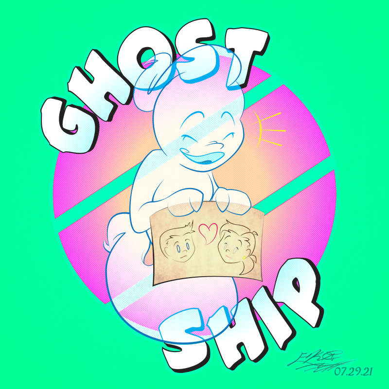 Ghost Ship [10.25.2020, 07.22.2021 to 07.29.2021]
- — - — ~ — - — -
Process:
- HB, 4H Pencil on Scratch Paper.
- Inks and Text done in Illustrator CS6.
- Background and effects done in Fireworks.
Process Videos:
- Inks: https://youtu.be/gAxrcBLK8F0
-...