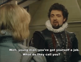 Unsalted Sinner's GIF Tumblr Thingy — In Blackadder II (1986) we  encountered young Kate...