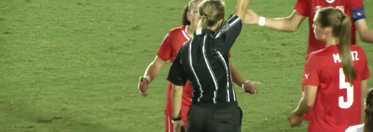 the-15-ers:  After being fouled all over the pitch for most of the game, a most adorably