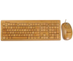 wtfgadgets:  Bored of your usual plastic keyboard! Take a look at the 100% handcrafted from Bio-Degradable Bamboo wood.http://wtfgadgets.com/bamboo-wooden-keyboard-mouse