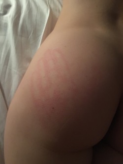 sirsplayground:  Spanked by daddy  Thank you for your Submission. Sexy mark. Sir