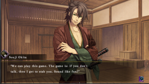 Souji Was Always Good With Words