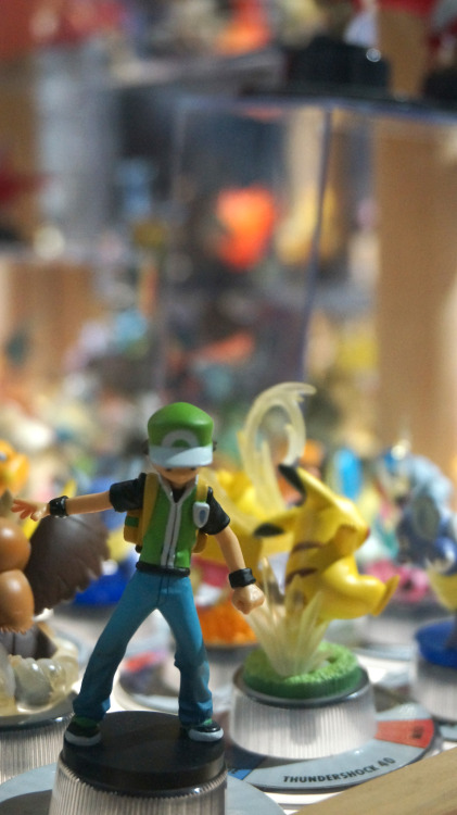 Some close up photos of the Pokemon TFG figure shrine from the Kaiyodo Hobby Museum Shimanto! Took t