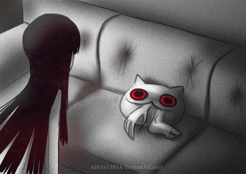 meawbin:  Creepy Cat 11-20 