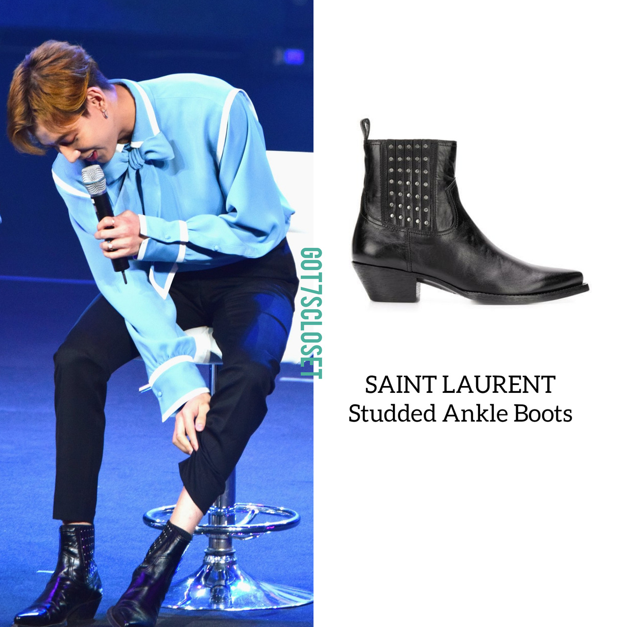 ysl lukas boot