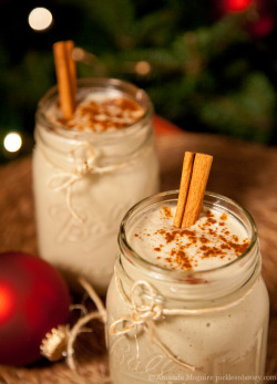 mangoaway:  Homemade vegan egg nog, Pickles