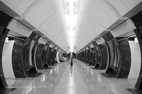 Moscow metro station Savelovskaya by depecheyuri