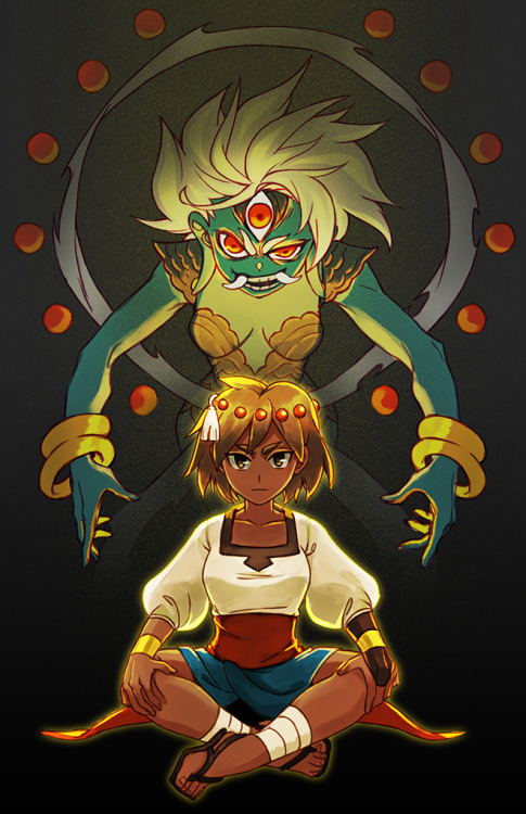 terranoie:I really love everything about Indivisible and I had to make a fanart to release this fier