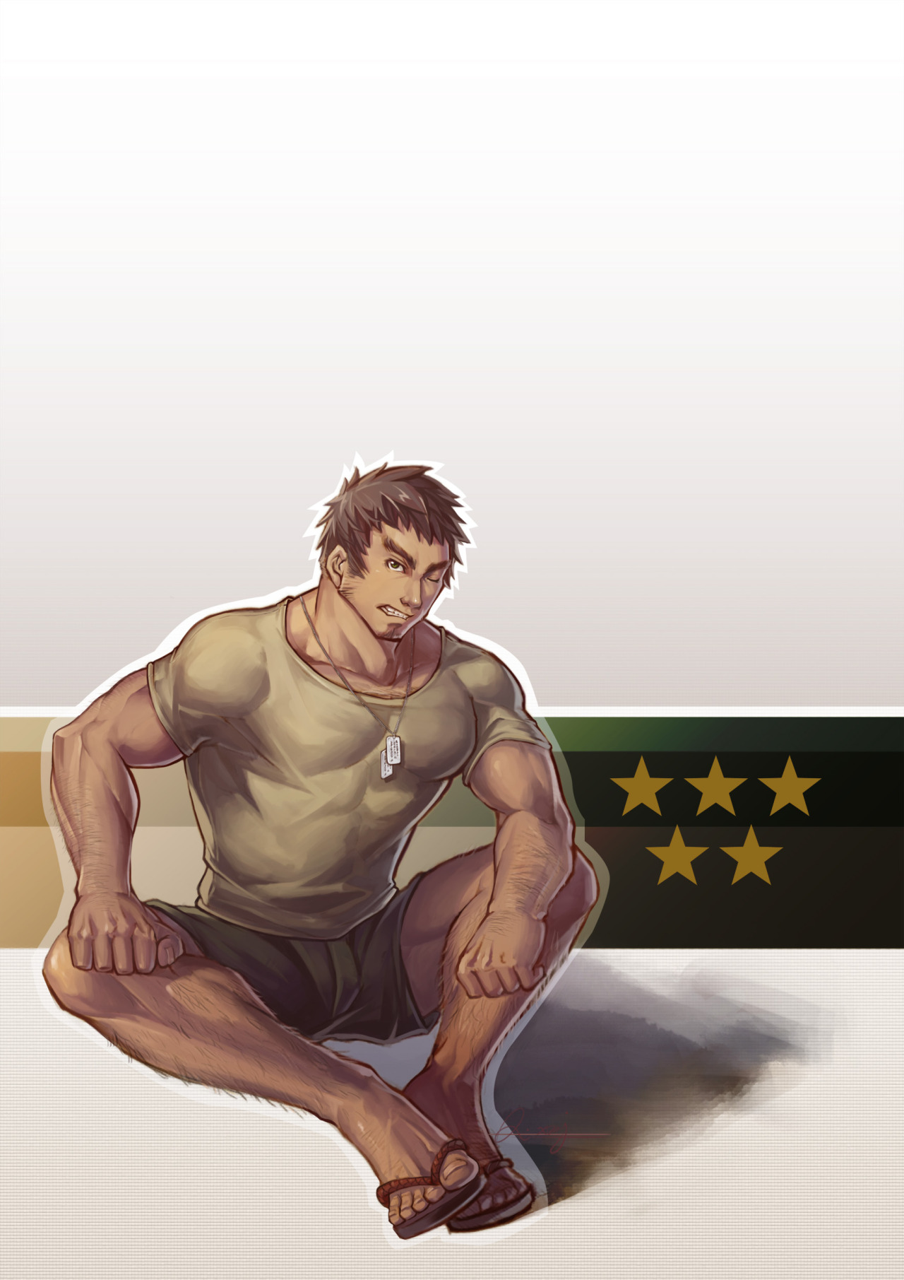 kingofbara:  Personal Blog (NSFW) - Gaming/Anime Blog - Bara Blog (NSFW) - Credit