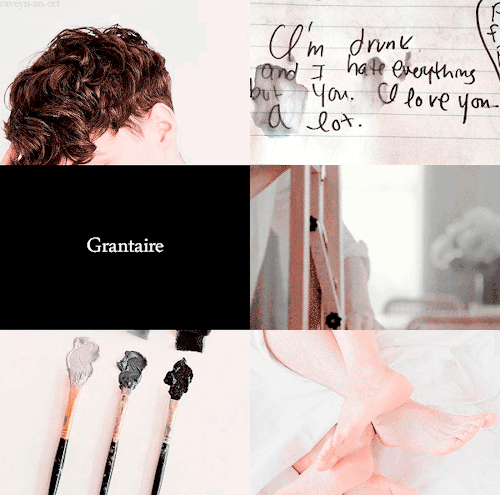 raveyn-an-ort:Aesthetics: Enjolras & Grantaire (modern AU)⠀⠀⠀When I thought that we fought witho