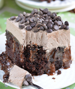 foodsforus:    Chocolate Poke Cake  