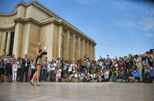 ruinsenior:     sirpeter64:  Maria Sharapova - French Open Champion.  