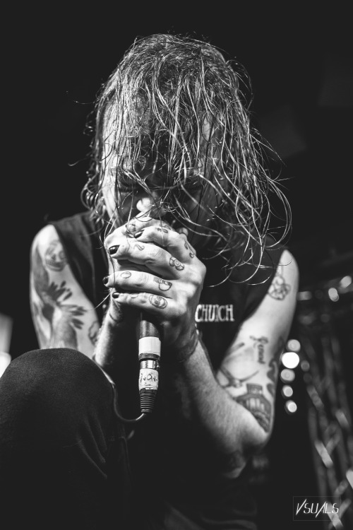 Lochlan Watt of Thy Art Is Murder.Thy Art Is Murder’s ‘Coffin Dragger’ Tour.Mooloolaba, Australia.22