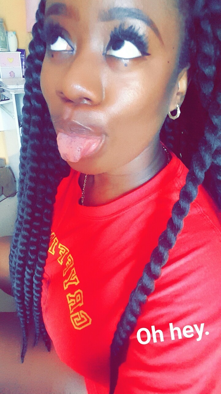 blaquesol:  Heard it was dark skin appreciation day. Let me just post my pic and