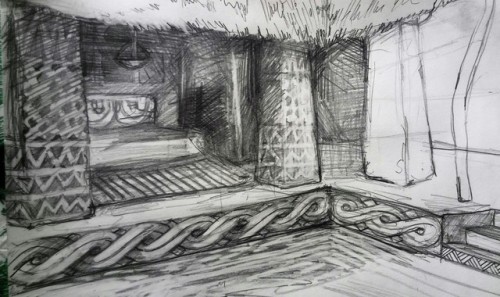 itanproject: Looking at traditional Yoruba architecture while I work on concept art for chapter 2. S