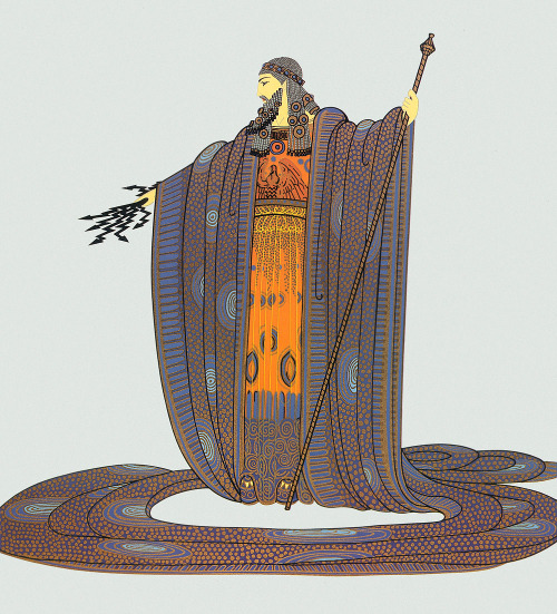 ofleafstructure:Zeus, Erté