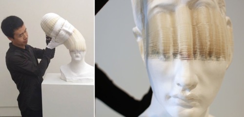 Artist Li Hongbo Creates Incredibly Flexible Sculptures By Gluing Up To 20,000 Individual Sheets Of Thin,