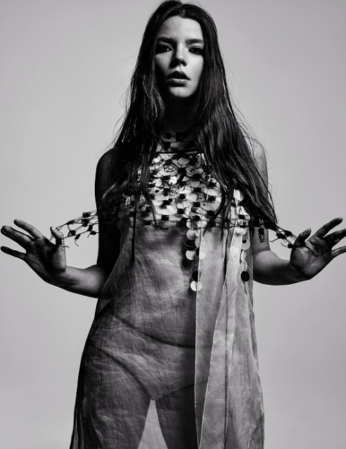 gregory-peck: Anya Taylor-Joy photographed by Gregory Harris for Interview Magazine, March 2016