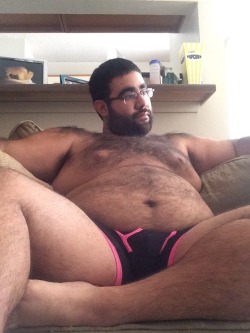 trunklegs:  fierybiscuts:  Felt like being lazy an’ lounging about in my undies today, shoutout to @bearskn for sending me these suuuuper comfy underwear. :D  Sexy