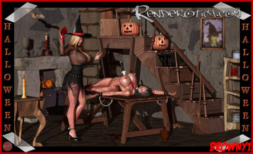 Halloween HijinxCreated by Renderotica Artist adult photos