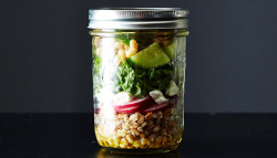 birchbox:  How to: Pack a Healthy Jar Salad