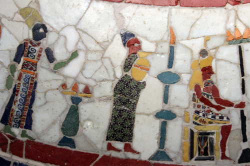 Opus sectile mosaics from the Basilica of Junius Bassus, 4th c. Rome